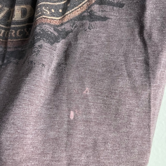 Harley-Davidson Men's dark maroon T-Shirt - Picture 5 of 10